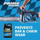 4 x Prime Guard Bar & Chain Oil - 1 Gallon (Pack of  4)