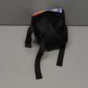 Travel Pillows for Airplanes, Airplane Pillow for Long Flight, Airplane Head Strap with Eye Mask for Sleep, Travel Neck Pillow for Car Road Trip, 360 Support Headrest, Stop Bobblehead, Black