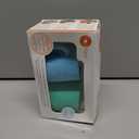 PopYum Silicone Training Cup 2-Pack for Baby and Toddler, handles, BPA Free, self feeding training, tumbler (sky blue and mint green)