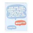 Pack of 2 ALY LOU Dad Birthday Card For Husband Him, Thank you Grandpa Stepdad Greeting Card for Parents (Dad daddy papa)