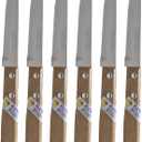 Thai Kitchen Steak Knives Stainless Steel Knives Kiwi 501 6 Pcs per Set