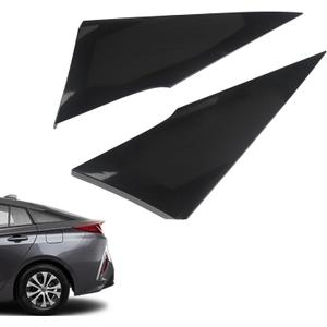 ZONFANT 2 Pcs Left and Right Rear Quarter Molding Cover Compatible with Toyota Vehicle 2016-2021 Prius, Replace#62505-47012 62506-47012