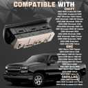 Driver Side Master Power Door Window Control Switch Cover Bezel Assembly Fit Chevy Chevrolet Silverado Gmc Sierra 1500 2500 2500HD 3500 2003 2004 2005 2006 2007 Replaces 15883320 DWS241