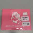 WECAN Long White Wigs for Women, 28 Inches Wavy Lace Heat Synthetic Middle Part Natural Looking Silky Wig for Daily Use, Halloween & Cosplay