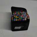 80 Colors Alcohol Markers Artist Drawing Art for Kids Dual Tip Adult Coloring Painting Supplies Perfect Boys Girls Students Adult(80 Black Shell)