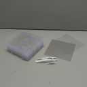 Fuse Bead Boards, 9Pcs 5mm Large Square Clear Plastic Beads Pegboards, 2Pcs Beads Tweezers and 9Pcs Ironing Papers, as A Gift for Children and Adults who Love DIY Craft Beads