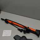 TOOLITIN Floor Bike Pump with Gauge,160 PSI High Pressure, Bicycle Pump Compatible with Presta and Schrader Valve (Air Plus-Orange)