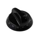 Celliparts WB03K10037 Thermostat Stove Control Knob Black, Compatible with GE Hotpoint Stove Range Oven Knob Kitchen Burner Replaces AP2014849, 242683, WB03K10037, PS225986, AH225986, EA225986