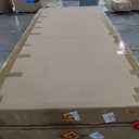 Wooden Executive Office Desk Computer Table Multi-Sized High Cost Performance Stylish Design Metal Legs Versatile Use for Office or Dining Casual Table (Walnut Color, 62.99in)