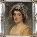 Silver Picture Frame 8x10 Vintage Victorian Picture Frames Antique Gothic Baroque Ornate for Wall or Tabletop Display, Fits 8x10 or 5x7 Photo with Mat