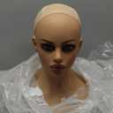17 PVC Mannequin Head with Shoulders Life Size Wig & Hat Display Bust for Wigs, Sunglasses, Hats, Jewelry, Masks  Durable Display & Styling Head