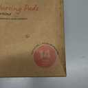 Organic Nursing Pads - 14 Washable Breast Pads for Breastfeeding, Wash Bag, Viscose Derived from Bamboo Reusable Nipple Covers for Breastfeeding Essentials, Soft & Absorbent (Pastel Touch, L 4.8")