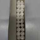 Sigro 20 Pieces Dolls Candles, 10 x 65 mm, Wax, White, One Size