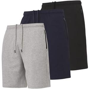 Ultra Performance 3 Pack Mens Shorts Casual Men's Athletic Short Workout Gym Shorts for Men with Zipper Pockets, Small - 5X at Amazon Mens Clothing store