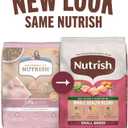 Nutrish Small Breed Real Chicken & Veggies Recipe Whole Health Blend Dry Dog Food, 6 lb. Bag, Packaging May Vary (Rachael Ray) (EXP 01/06/27)