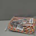 Tree Swing Ropes (Set of 2), Tree Swing Straps Hanging Kit Holds 4400 lbs, Heavy Duty Carabiners for All Swing Hammock Playground Set Accessories (5 FT) (Rainbow)