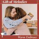 2 x 5 Pcs Wooden The Nativity Story Ornaments Set, Christian Religious Gifts for Women, Kids, Valentines Day Gifts for Mom, Merry Christmas