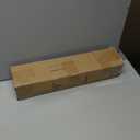 2 Pack Warm Gold Curtain Rods for Windows 28 to 48 Inches Adjustable Length Heavy Duty 1" Diameter Brass Window Curtain Rod with Solid Metal Finials for Outdoor Farmhouse Bedroom Kitchen Living Room