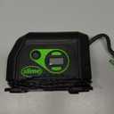 Slime 40088 Tire Inflator, Portable Car Air Compressor, Inflate Right automatic shut off, with Digital 99 psi Display, Long Hose and LED Light, 12V, 6 min inflation
