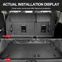 Cargo Mat & Backrest Mat for Toyota Sienna 2021-2026(Without Spare Tire)