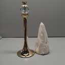 VIJIV Gold Flower Vase for Centerpiece Table Decorations Wedding Reception Decor, 21.3 Inch Tall Metal Vase for Feather Flower Holder Stand Floral Arrangement Gatsby Party Dinner Event Hotel