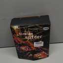 Halloween Decorations Giant Spider - Large Light Up Spider 78IN 44 Purple Lights & 2 Red Eyes, Bendable Metal Legs, 8 Light Modes - Halloween Decor for Outdoor Yard Party Haunted House