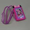 Disney Junior Minnie Mouse Chat with Me Pretend Play Cell Phone Set, Lights and Sounds, Kids Toys for Ages 3 Up by Just Play