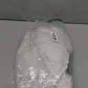 Chyhomenyc White Curtains 54 Inch Length 2 Panels, Faux Linen Textured Semi Sheer Light Filtering Soft Airy Rod Pocket Window Treatment Drapes for Living Room Bedroom, 30Wx54L Inch, Set of 2