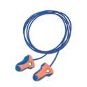 Howard Leight® by Honeywell Lt-30 Laser Trak Single-Use Earplugs, Corded, 32nrr, Orange/blue, 100 Pairs, 100 BX/Box, Box