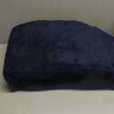 DweIke 4x6 Navy Blue Rugs for Bedroom Living Room, Soft Fluffy Washable Low Pile Solid Color Rug, Non-Slip Throw Carpets for Kids Boys Girls Dorms Nursery Classroom Home Decor