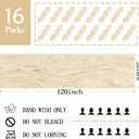 16 Pack Ivory Cheesecloth Table Runner 20 x 120 inch Gauze Table Runners 10 FT Long,Semi Sheer Cheese Cloth Fabric Table Runner Bulk for Wedding,Party,Baby Shower,Bridal Shower Decoration