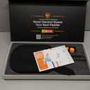 Pickleball Paddles, Carbon Fiber Pickleball Paddle with Polypropylene Honeycomb Core, Increased Power for Ultimate Spin & Consistency (16.92" x 7.36", Red)