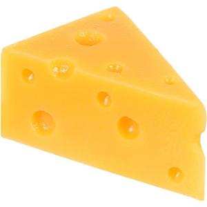 IMIKEYA Simulated Cheese Model Ornament Realistic Mini Cheese Prop for Home Decor Wedding Party Display Photo Props Lightweight Food Model with Vivid Color