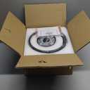 Crystal Ceiling Light Fixture, Modern Semi Flush Mount Ceiling Light,Crystal Chandelier for Kitchen Bedroom Bathroom Entryway, Black Finish