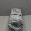 Bedsure Gentlesoft Sherpa Fleece Blanket Twin Size for Bed - Fluffy & Cozy Cable Jacquard Tufted for Women Gift, Thick and Warm Christmas Blanket for Winter, Grey, 60x80 Inches