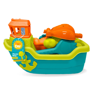 SunDay Pirate Ship Beach Toy Set