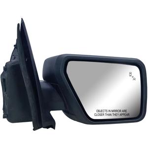 Replacement Passenger Right Side Door Mirror Textured Cover Manual Folding With Blinker and Power Adjust with Heated Glass and BLIS (Blind Spot Light),Puddle Light for Ford F-150 from 2021 to 2023