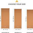 Teton Outfitter XXL Sleeping Pad for Cot, Extra Thick Comfortable Camping Mattress for Adults, Portable Roll-Up Camp Pad, Durable Foam Cushioning