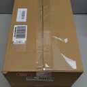 ESSENTIAL Paper Ice Cream Cups with Lids, 120pcs 8oz Disposable Dessert Bowls with Lids for Hot or Cold Food, Paper Snack Containers for Sundae, Frozen Yogurt, Soup (Brown)