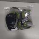 Winter Dog Snow Boots with Fleece Lining, Waterproof Dog Booties and Paw Protectors, Anti-Slip & Reflective Dog Boots for Snow Outdoor, Hiking (Green-Size 8) (Size 8 (For Width 2.8"-3.0"))