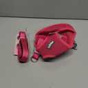 rabbitgoo Dog Harness and Leash Set, Step in Soft Light Puppy Vest, Breathable Mesh Pet Harness, Reflective for Safe Easy Walking, Rosa Red XL