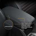 AOMSAZTO Console Covers for 2011-2016 Hyundai Elantra Armrest Covers for Hyundai Elantra Black