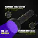 Lichamp AC Leak Detector Kit Automotive, UV Oil Dye Leak Detection Kit Includes AC UV Light and Protective Glasses, LA01