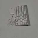 Wireless Keyboard and Mouse Compatible with iMac MacBook Air/Pro (Bluetooth and USB)