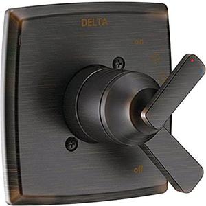 Delta Faucet Ashlyn 17 Series Dual-Function Shower Handle Valve Trim Kit, Venetian Bronze T17064-RB (Valve Not Included) (6 x 5 x 6 inches)