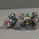 JOYIN 3 Pack Monster Truck Toy - Motion Activated Light Up Cars for Toddlers - Monster Glow Rover LED Wheels - Baby Boy Toys - Press and Go Dinosaur Trucks for Kids Valentines Day Boy Birthday Gifts