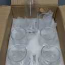 Highball Glasses Set of 6, 16oz Tall Drinking Glasses, Water Glass for Kitchen, Tom Collins Glasses, Mojito Glass Cups, Cocktail Glasses for Bar Glassware