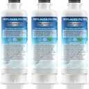 DA97-17376B Replacement for Samsung HAF-QIN/EXP, DA97-08006C, RF28R7201SR, RF28R7351SG, RF23M8070SG, RF23M8090SG Water Filters,Pack of 3