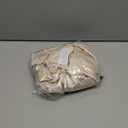 Satin Champagne  Blouse with Cross Front Evening Top , 2XL