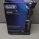 Oral-B GENIUS X Electric Toothbrush with 3 Oral-B Replacement Brush Heads and Toothbrush Case, Black (6 Piece Set)